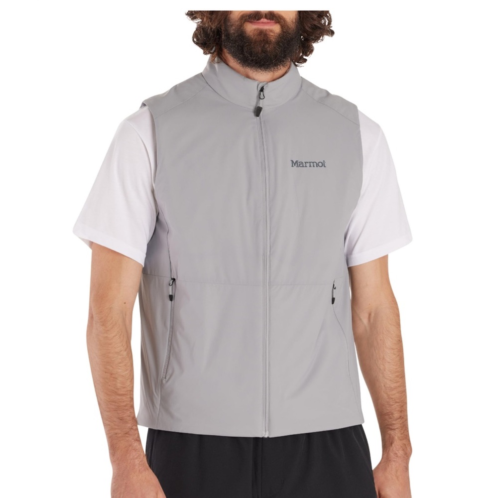 Marmot Men's Gray Vest Size Medium
